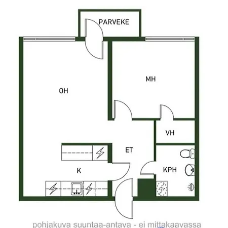 The Riverside For 4 Persons, In The Center Of Rovaniemi